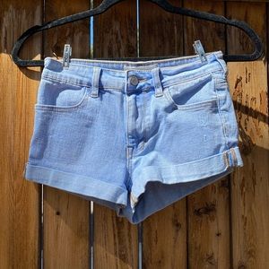 High Rise Shorts-PacSun